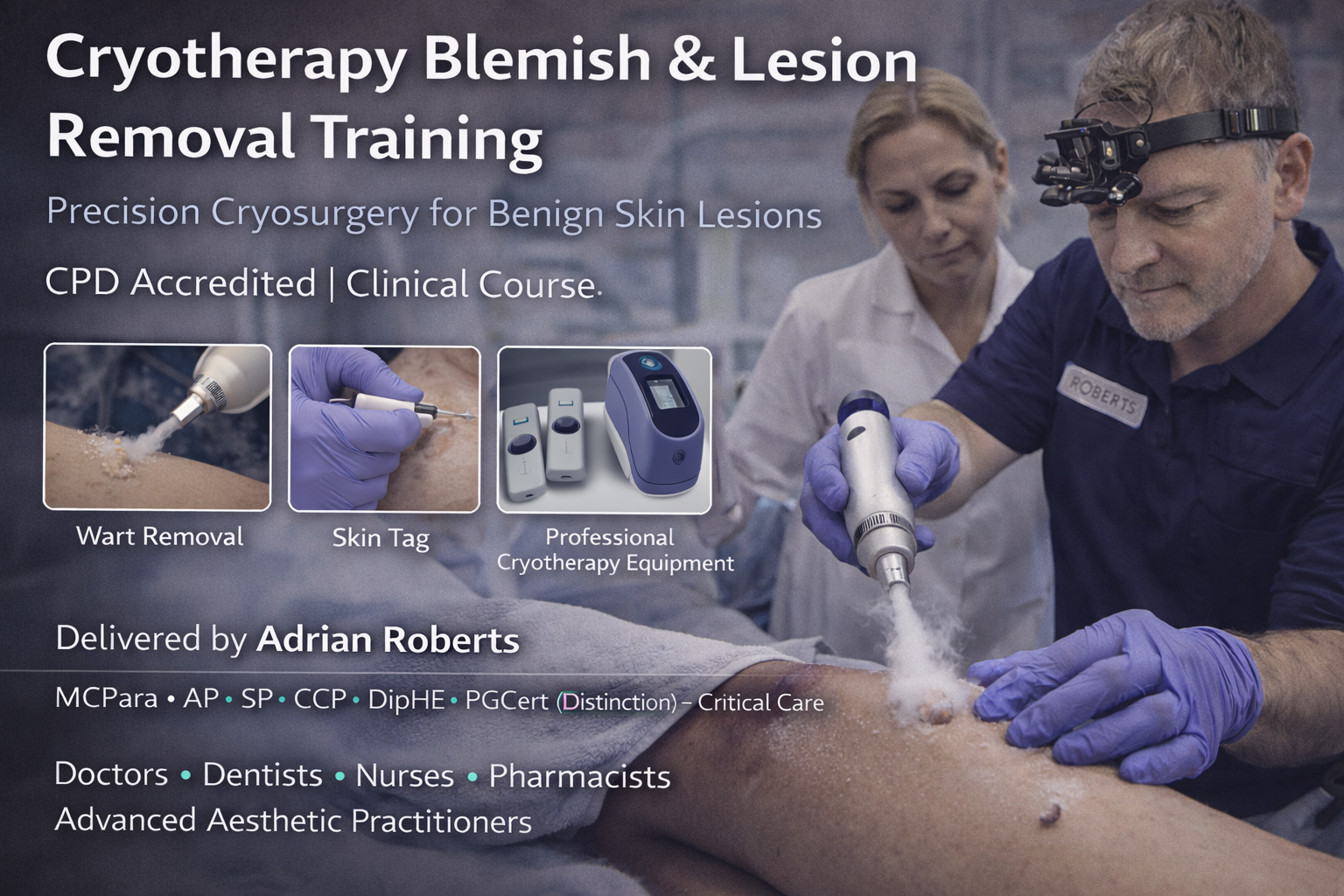 Cryotherapy Blemish & Lesion Removal Training