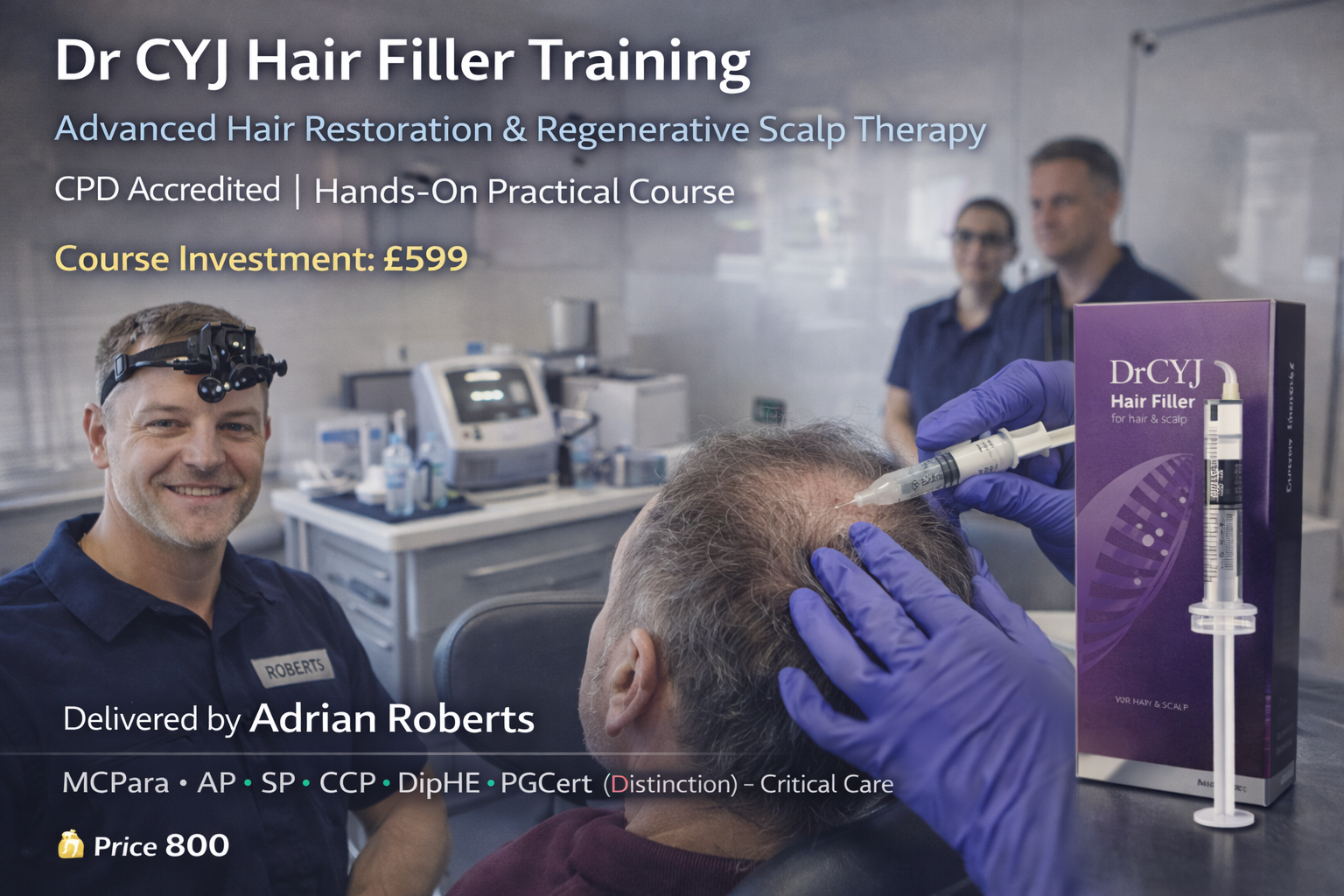 Dr CYJ Hair Filler Training