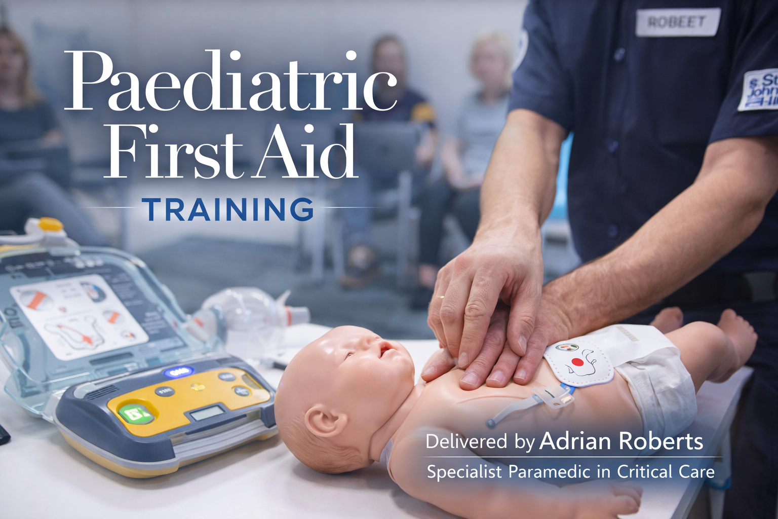 Paediatric First Aid Course (CPD Certified)
